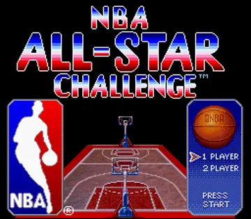 NBA All-Star Challenge (USA) screen shot title